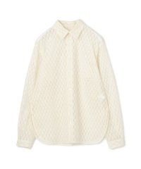 MACPHEE/フロッキーレース レギュラーカラーシャツ/508439848