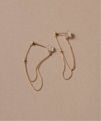 Lilas/デュアルチェーンダイヤピアス K10（両耳）/508439887
