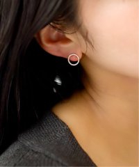 Lilas/サークルダイヤピアス K10（両耳）/508439888