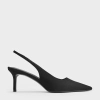 CHARLES & KEITH/フェイクスエード ポインテッドトゥスリングバックパンプス/508439893