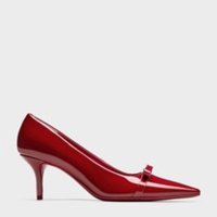 CHARLES & KEITH/Dorian ドリアン パテントボウポインテッドトゥスティレットヒールパンプス/508439895