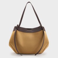 CHARLES & KEITH/Calla カルラ ラージスエードトートバッグ/508439901