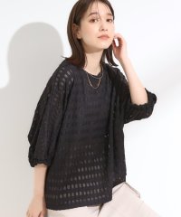 SHOO・LA・RUE/シューラルー SHOO・LA・RUE 一枚でサマ見え ぽこぽこドルマントップス/508440322