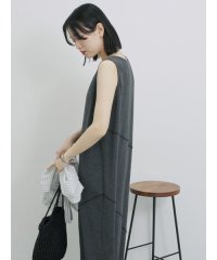 Samansa Mos2 blue/サマンサモスモス ブルー Samansa Mos2 blue ◎【接触冷感】切替カットワンピース/508440600