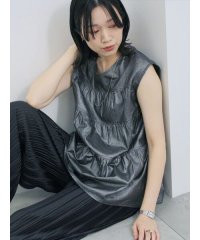 Samansa Mos2 blue/サマンサモスモス ブルー Samansa Mos2 blue ◎ティアードブラウス/508440603