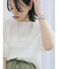 Samansa Mos2 blue/サマンサモスモス ブルー Samansa Mos2 blue ◎ドット刺繍ブラウス/508440605