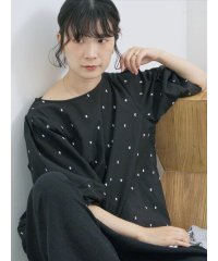 Samansa Mos2 blue/サマンサモスモス ブルー Samansa Mos2 blue ◎ドット刺繍ブラウス/508440605