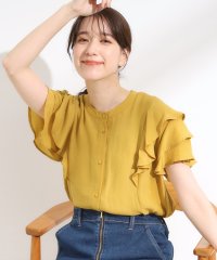 SHOO・LA・RUE　DRESKIP/シューラルー／ドレスキップ SHOO・LA・RUE/DRESKIP フリル袖ブラウス/508440620