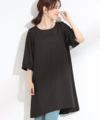 SHOO・LA・RUE/シューラルー SHOO・LA・RUE お手入れしやすいコットン風チュニックワンピース/508440623