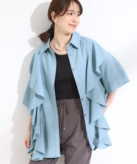 SHOO・LA・RUE/シューラルー SHOO・LA・RUE フリルチュニックブラウス/508440624