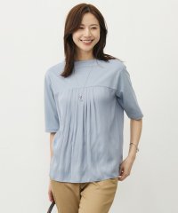 J.PRESS LADIES（LARGE SIZE）/【洗える・抗菌防臭・接触冷感】ドライポンチ フレア カットソー/508440961