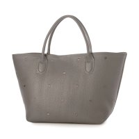 perche/＜ロングセラー＞【テレビ ドラマ着用アイテム】ペルケ perche / 牛革ドット刺繍トートバッグ/500132832