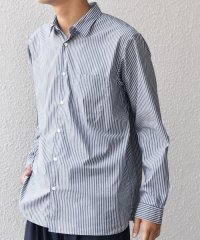 SHIPS any MEN/SHIPS any: ストライプ / ソリッド リラックス レギュラーカラー シャツ 25AW◆/506835036