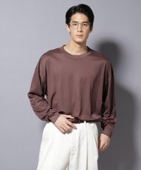 NANO universe/MIYATA×NANO JAPAN MADE キュプラ混 Tシャツ 長袖/508191516