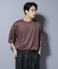NANO universe/MIYATA×NANO JAPAN MADE キュプラ混 Tシャツ/508191517
