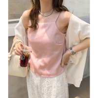 KOBE LETTUCE/コウベレタス KOBE LETTUCE [ Petitle / プチレ ] カップ付きサテンキャミソール【プチ】 [C7552]/508326177