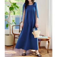 KOBE LETTUCE/コウベレタス KOBE LETTUCE ショルダーリボンバックオープンワンピース [E3515]/508343845