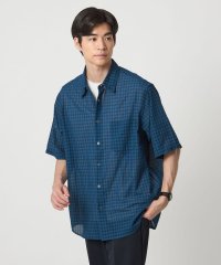 green label relaxing/ミニ オンブレ チェック ジャストルーズ レギュラーカラー シャツ －通気性－/508419574