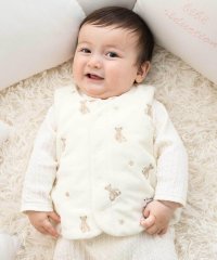fillot de bebe reduction/【お揃い】マイクロフリースクマ刺しゅうベスト(60~90cm)/508426765