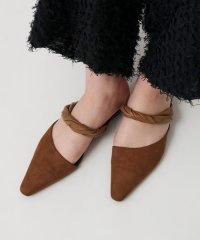 BEAUTY&YOUTH UNITED ARROWS/スエードライク ツイスト ストラップ ミュール/508430537