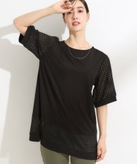 SHOO・LA・RUE/シューラルー SHOO・LA・RUE シアーチェックが涼やかなチュニックトップス/508440702