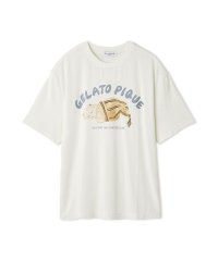GELATO PIQUE HOMME/【HOMME】sleeping cat ワンポイントTシャツ/508440776