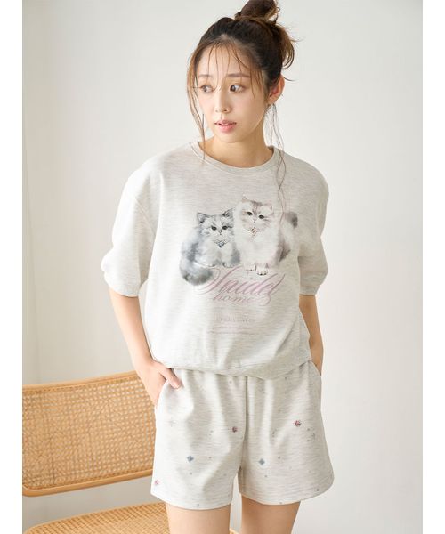 SNIDEL HOME CATスウェットセットアップ SNIDEL HOME｜CATスウェットセットアップ | Rakuten Fashion