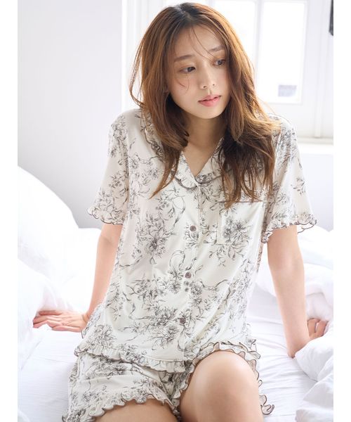 接触冷感】カットレーヨン開襟シャツ(508440806) | SNIDEL HOME