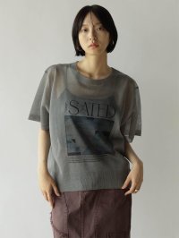 RADIATE/ラディエイト RADIATE メッシュプリントニットプルオーバー/508441294