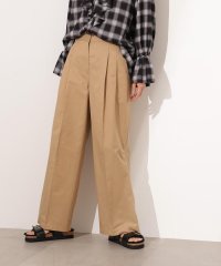 N Natural Beauty Basic/ツータックツイルパンツ/508441362