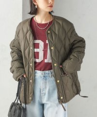 SHIPS WOMEN/《予約》【SHIPS別注】TAION:〈手洗い可能〉リブ マルチ WAY ダウン ジャケット/508441553