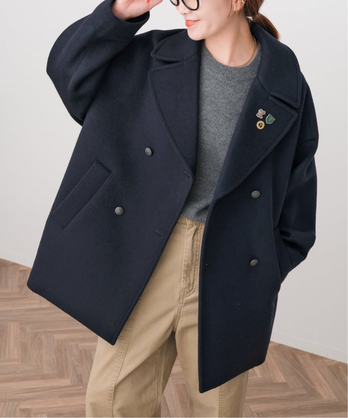 Spick and Spanミドルシャギーコート　38 Spick and Spanミドルシャギーコート 38
