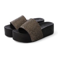 TIAD./ティアッド TIAD. ラインストーンリカバリーサンダル/508441783