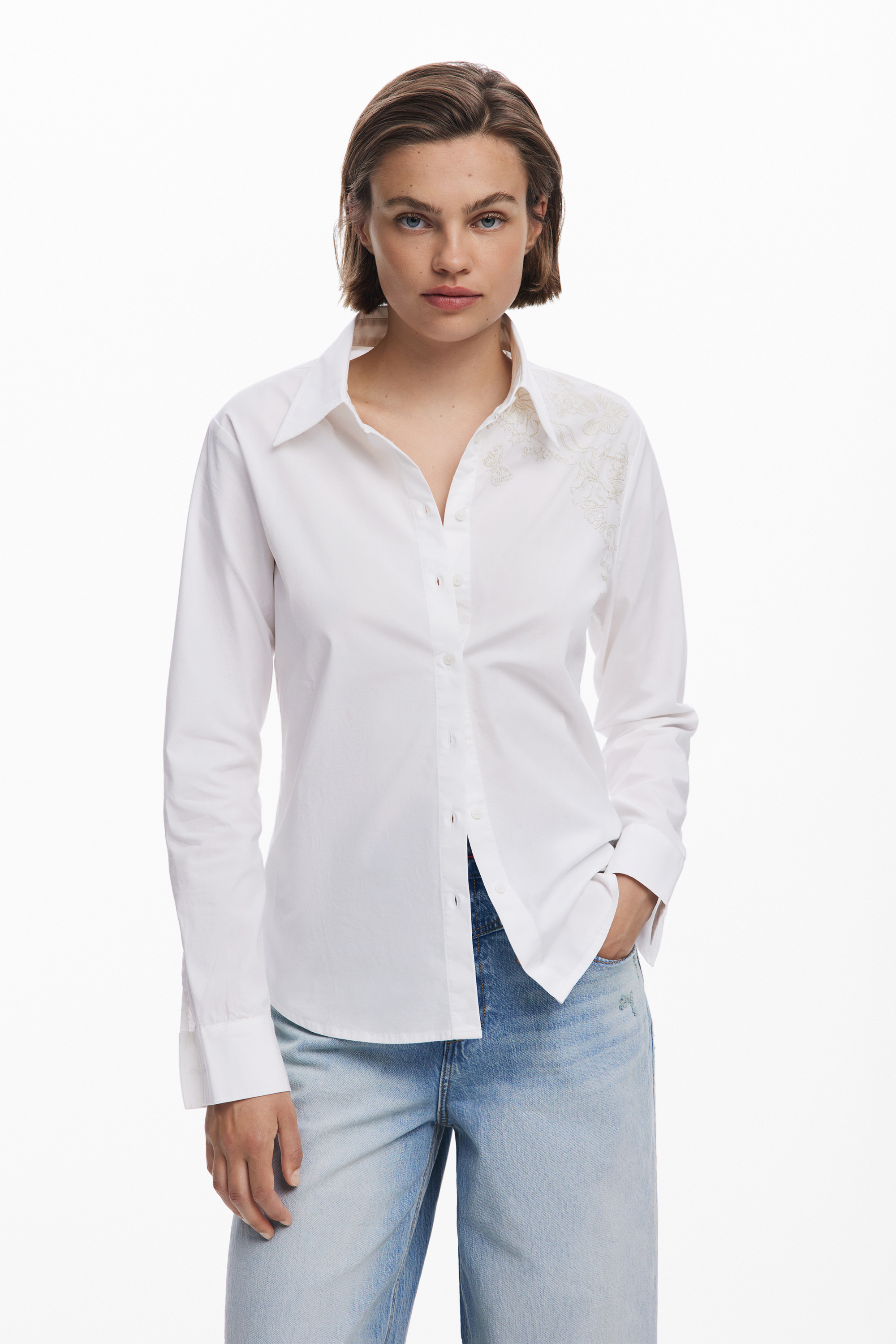 「Desigual」 長袖シャツ M パープル レディース レディース 長袖Tシャツ | Desigual