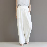 Aletta vita/アレッタ ヴィータ Aletta vita T/Cミニ裏毛ドロストカーブパンツ/508441869