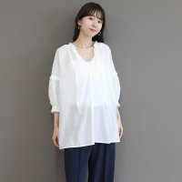 Aletta vita/アレッタ ヴィータ Aletta vita ギャザーフリルブラウス/508441870
