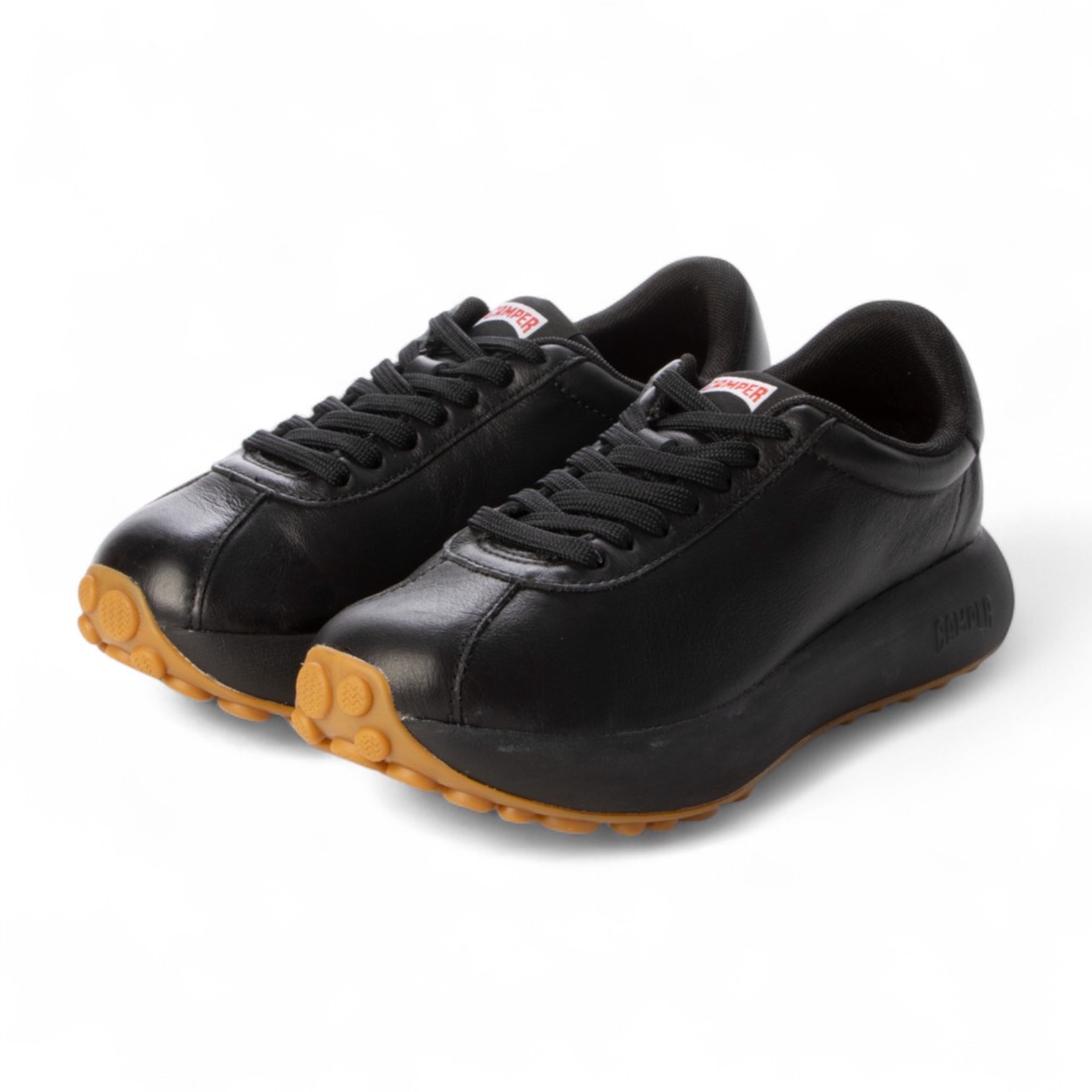 CAMPER カンペール バレエシューズ ソフトレザー 38 24cm　ブラック CAMPER カンペール バレエシューズ ソフトレザー 38 24cm