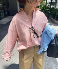 SLOBE IENA/《予約》ファインOXルーズフィットシャツ/508442149
