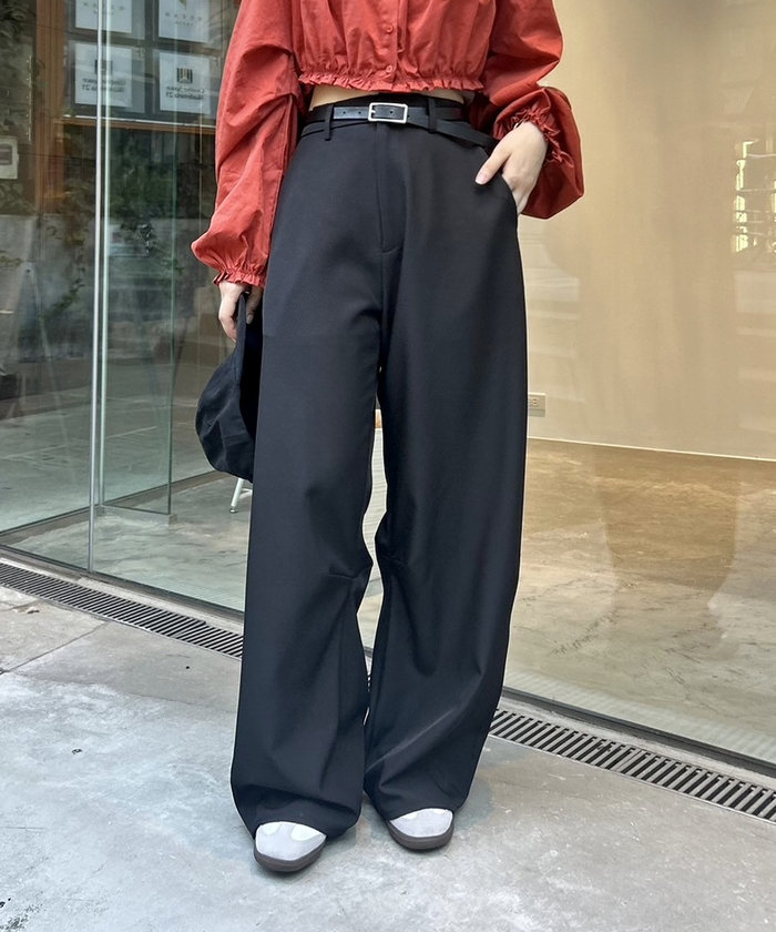 パンツ YLEVE/SHEEP LEATHER PT/L'ECHOPPE Yleve Exclusive for L'ECHOPPE｜L'ECHOPPE（レショップ