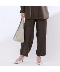 Liliane Burty/【L～４L・セットアップ対応】ウォッシャブルキュプラツイルパンツ/508442639