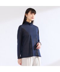 Liliane Burty/【M～４L】ウォッシャブルハイネックチュールTシャツ/508442642