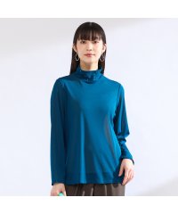 Liliane Burty/【M～４L】ウォッシャブルハイネックチュールTシャツ/508442642