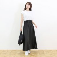 Aletta vita/アレッタ ヴィータ Aletta vita 異素材切替ドロストドッキングワンピース/508442837