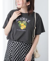 Te chichi TERRASSE/テチチ テラス Te chichi TERRASSE フルーツモチーフ柄Tシャツ/508442993