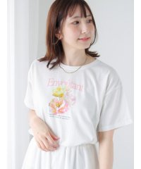 Te chichi TERRASSE/テチチ テラス Te chichi TERRASSE フラワーモチーフプリントTシャツ/508442996