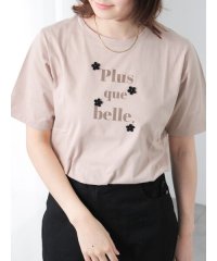 Te chichi TERRASSE/テチチ テラス Te chichi TERRASSE フラワーモチーフプリントTシャツ/508442998