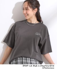 SHOO・LA・RUE/シューラルー SHOO・LA・RUE 【パントビスコ／ぺろち】プリントTシャツ/508443013