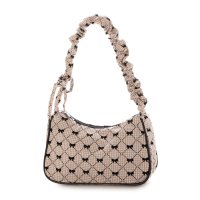 STYLEBLOCK/スタイルブロック STYLEBLOCK リボン柄シャーリングストラップミニショルダーバッグ/508443131