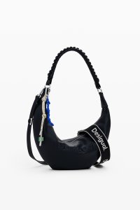Desigual/デシグアル Desigual ミディアム3Dロゴレザー風バッグ/508443152