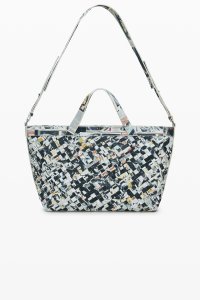 Desigual/デシグアル Desigual 編み込みミディアムショッパーバッグ/508443153